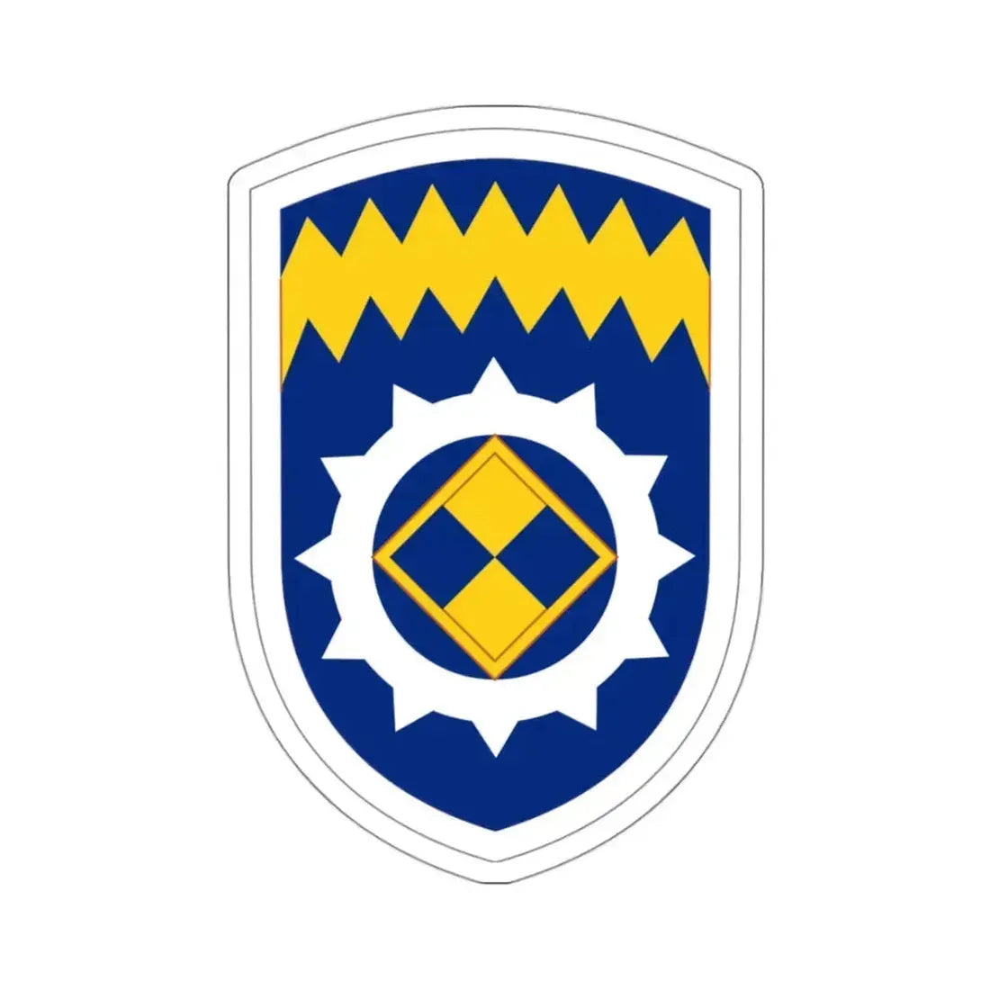 Alaska Support Command (U.S. Army) STICKER Vinyl Kiss-Cut Decal 3 Inch White - The Sticker Space