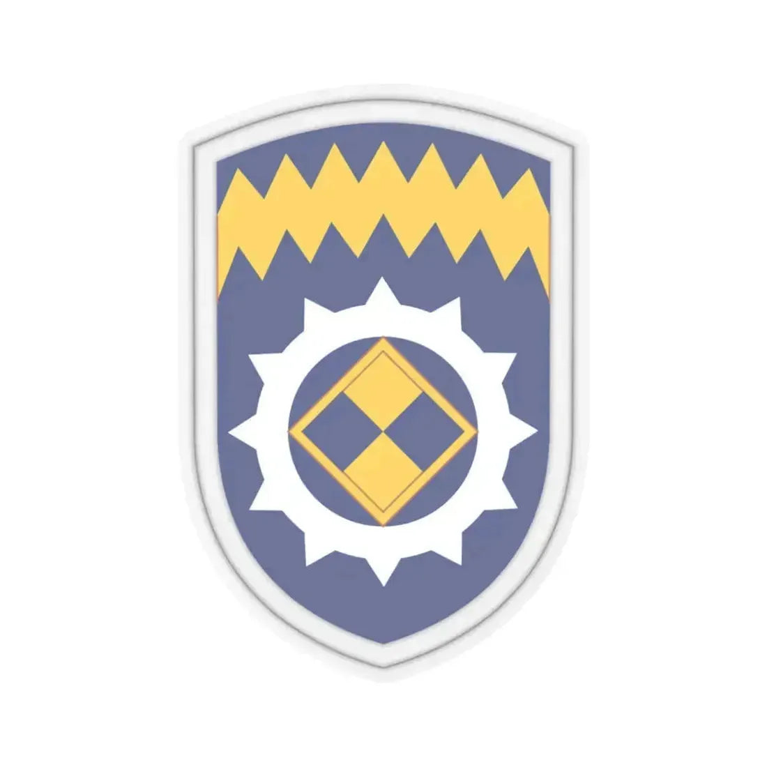 Alaska Support Command (U.S. Army) STICKER Vinyl Kiss-Cut Decal 4 Inch Transparent - The Sticker Space