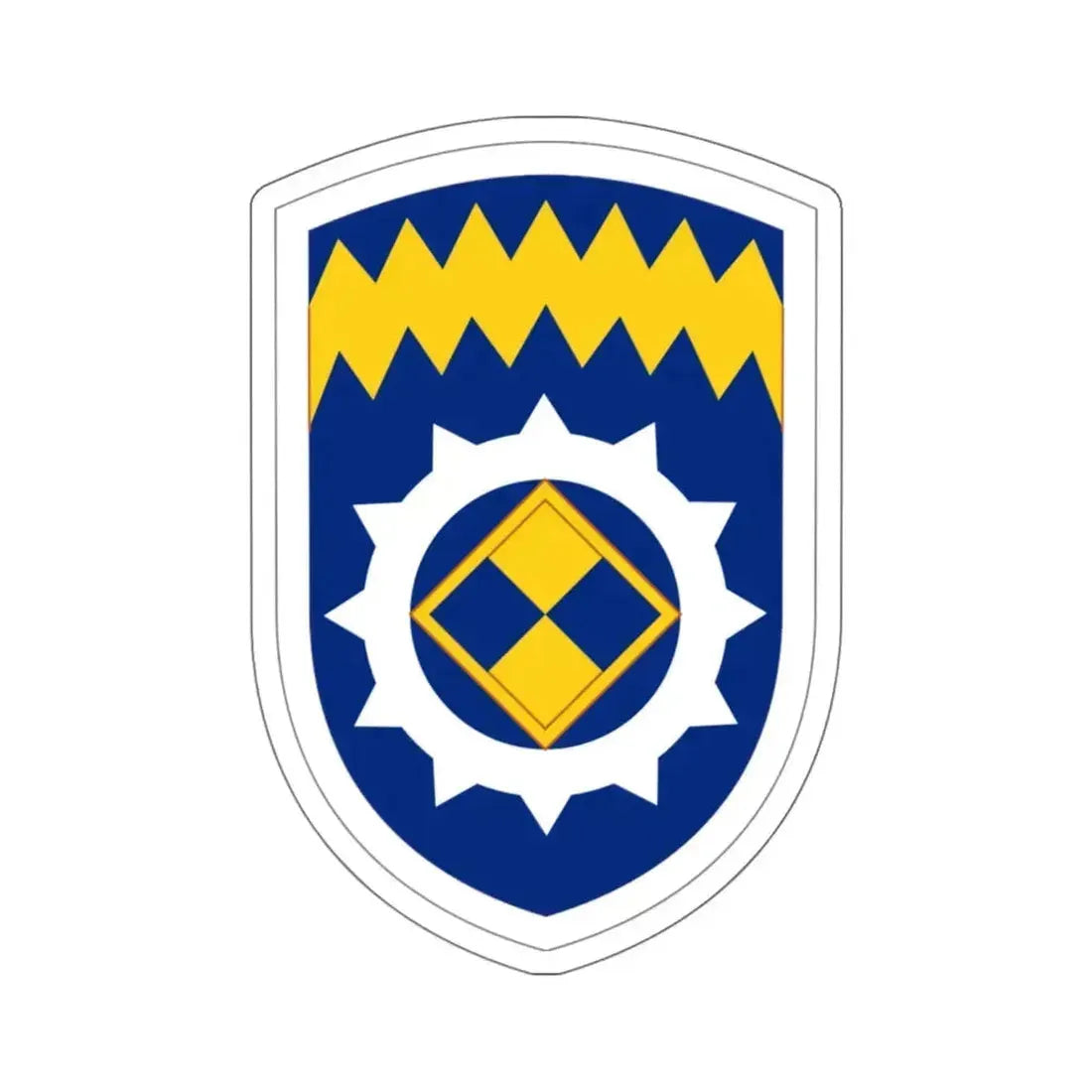 Alaska Support Command (U.S. Army) STICKER Vinyl Kiss-Cut Decal 6 Inch White - The Sticker Space