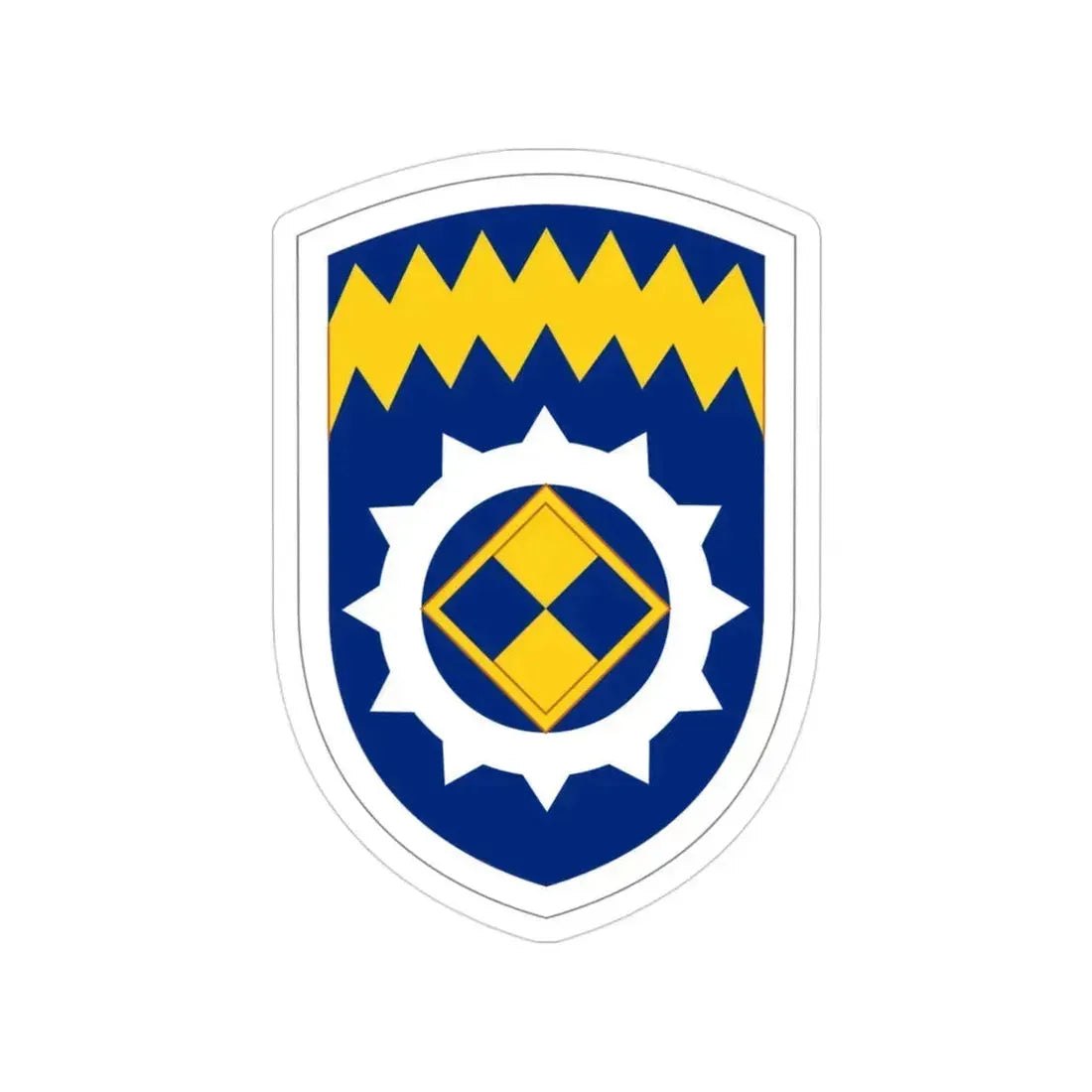 Alaska Support Command (U.S. Army) Transparent STICKER Die-Cut Vinyl Decal 3 Inch - The Sticker Space