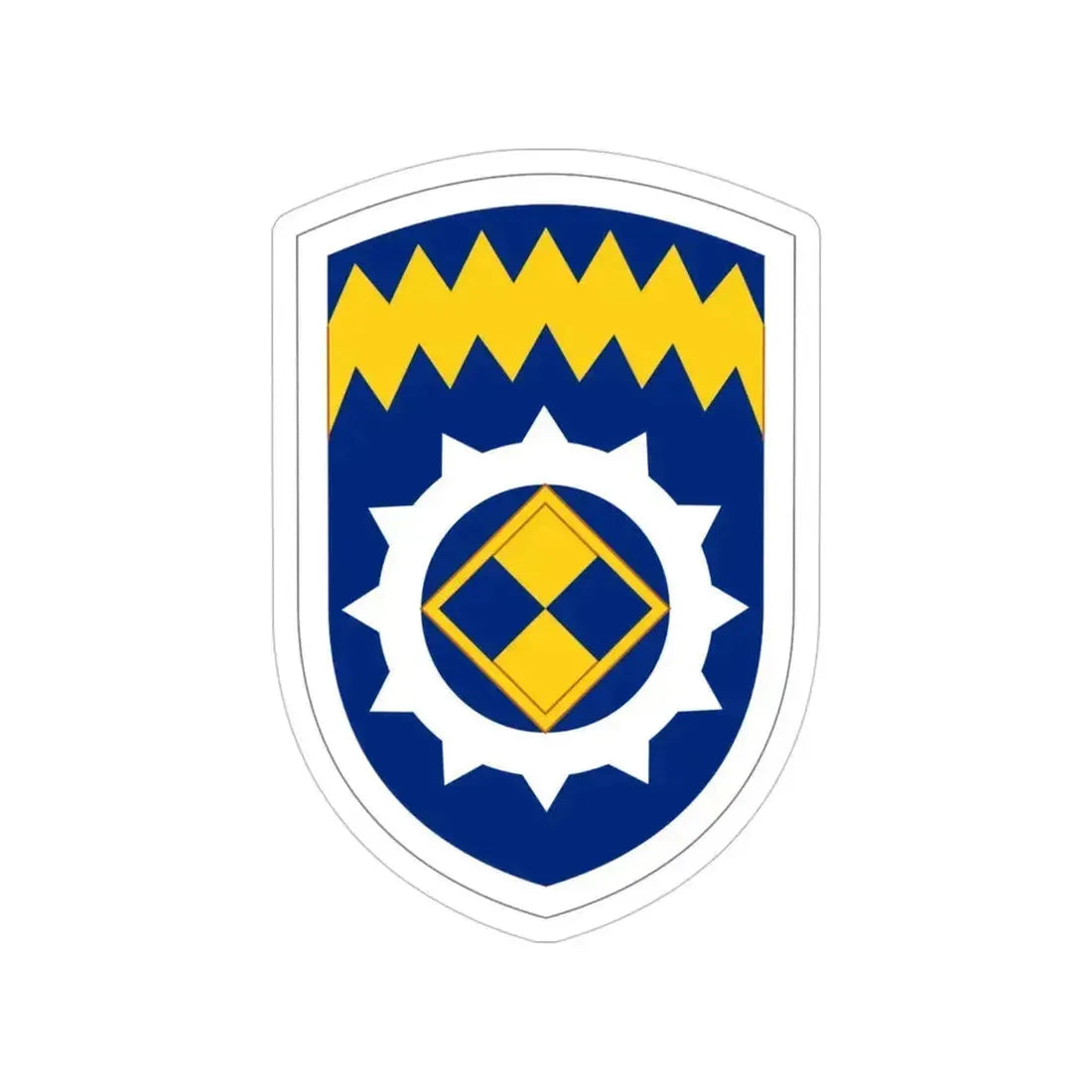 Alaska Support Command (U.S. Army) Transparent STICKER Die-Cut Vinyl Decal 4 Inch - The Sticker Space