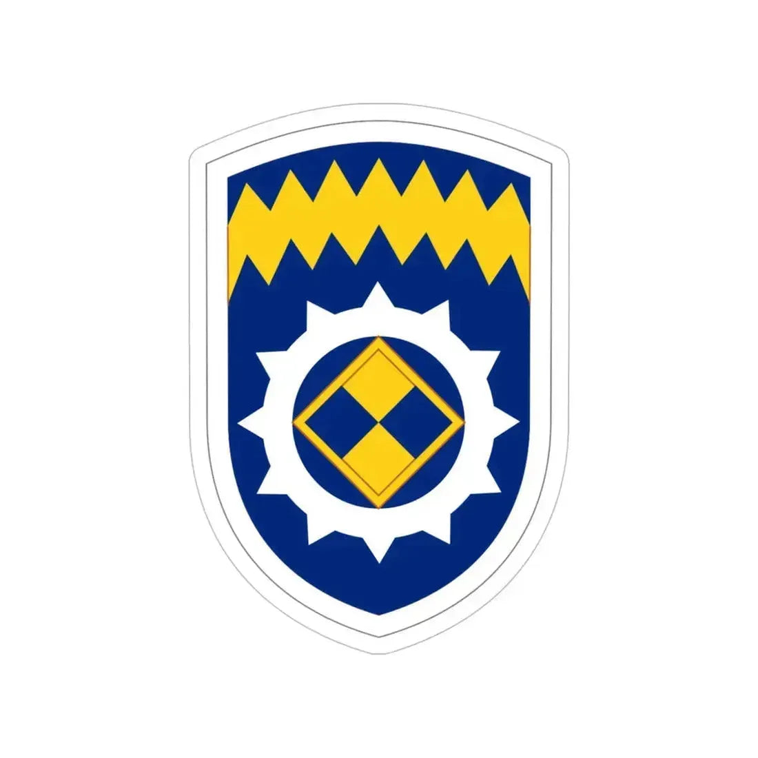 Alaska Support Command (U.S. Army) Transparent STICKER Die-Cut Vinyl Decal 5 Inch - The Sticker Space