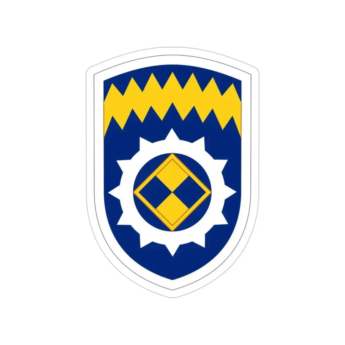 Alaska Support Command (U.S. Army) Transparent STICKER Die-Cut Vinyl Decal 5 Inch - The Sticker Space