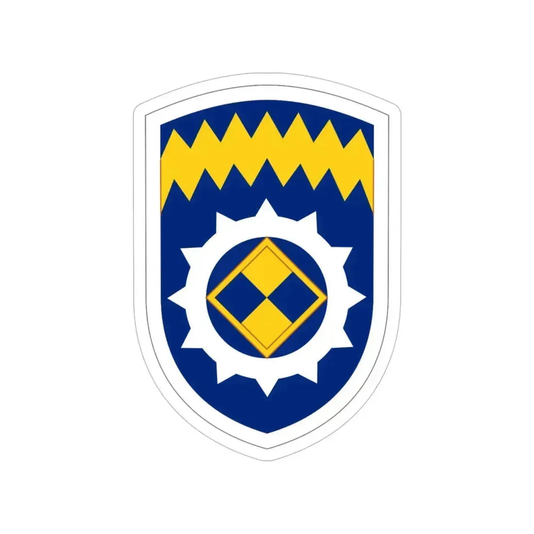 Alaska Support Command (U.S. Army) Transparent STICKER Die-Cut Vinyl Decal 6 Inch - The Sticker Space