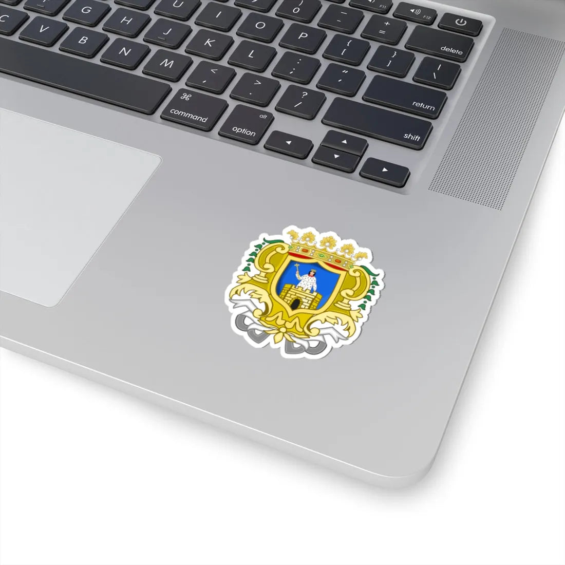 Alassio-Stemma Antico (Italy) (Coat of Arms) STICKER Vinyl Kiss-Cut Decal - The Sticker Space