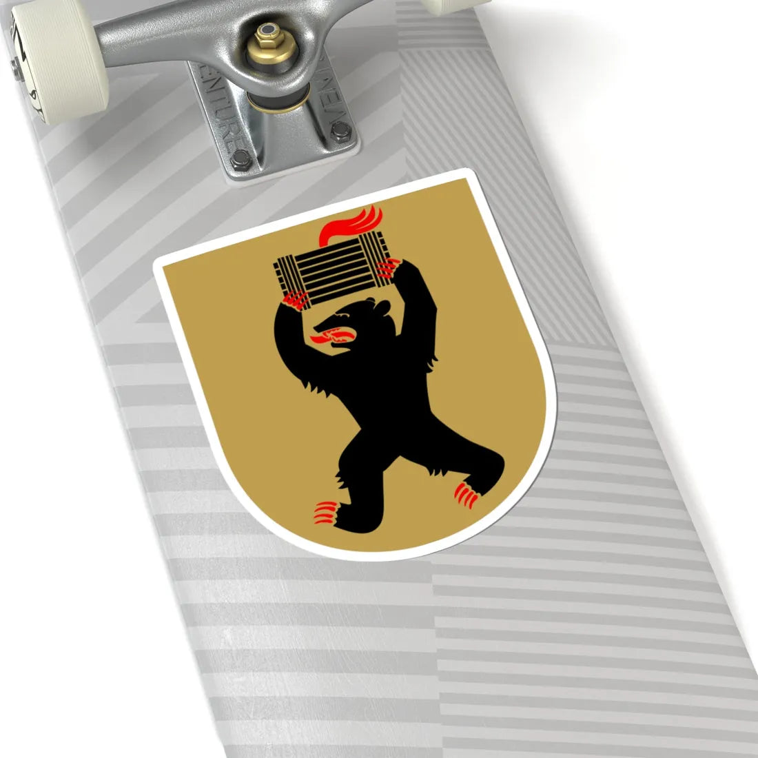 Alavus.vaakuna (Finland) (Coat of Arms) STICKER Vinyl Kiss-Cut Decal - The Sticker Space