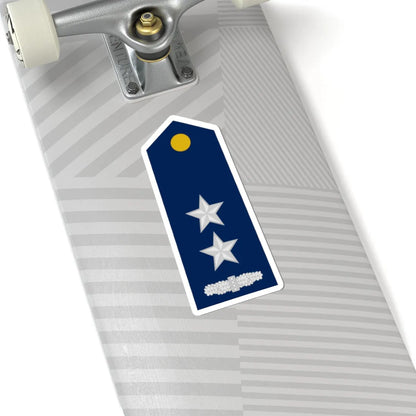 ALB Airforce OF 1b (Albania) (Military Rank) STICKER Vinyl Kiss-Cut Decal - The Sticker Space