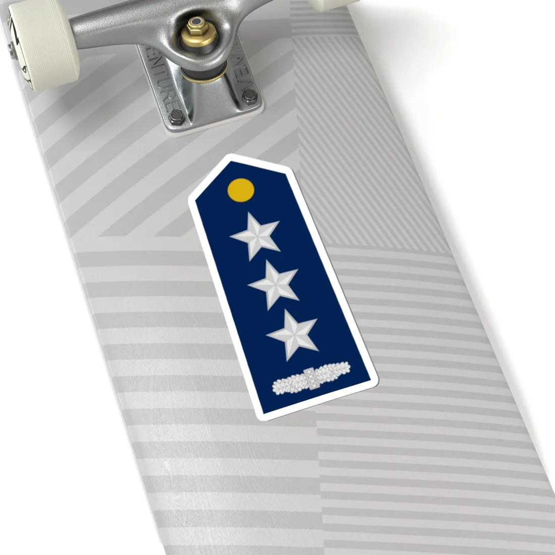 ALB Airforce OF 2 (Albania) (Military Rank) STICKER Vinyl Kiss-Cut Decal - The Sticker Space