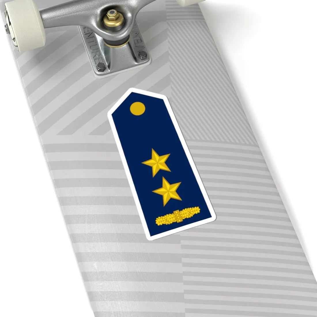 ALB Airforce OF 4 (Albania) (Military Rank) STICKER Vinyl Kiss-Cut Decal - The Sticker Space