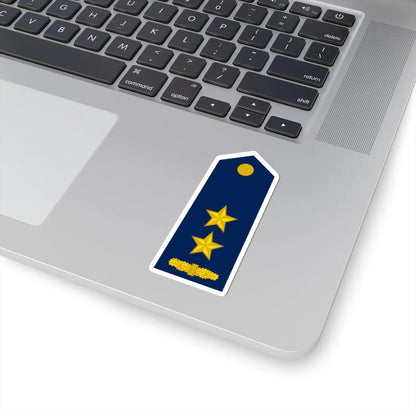 ALB Airforce OF 4 (Albania) (Military Rank) STICKER Vinyl Kiss-Cut Decal - The Sticker Space