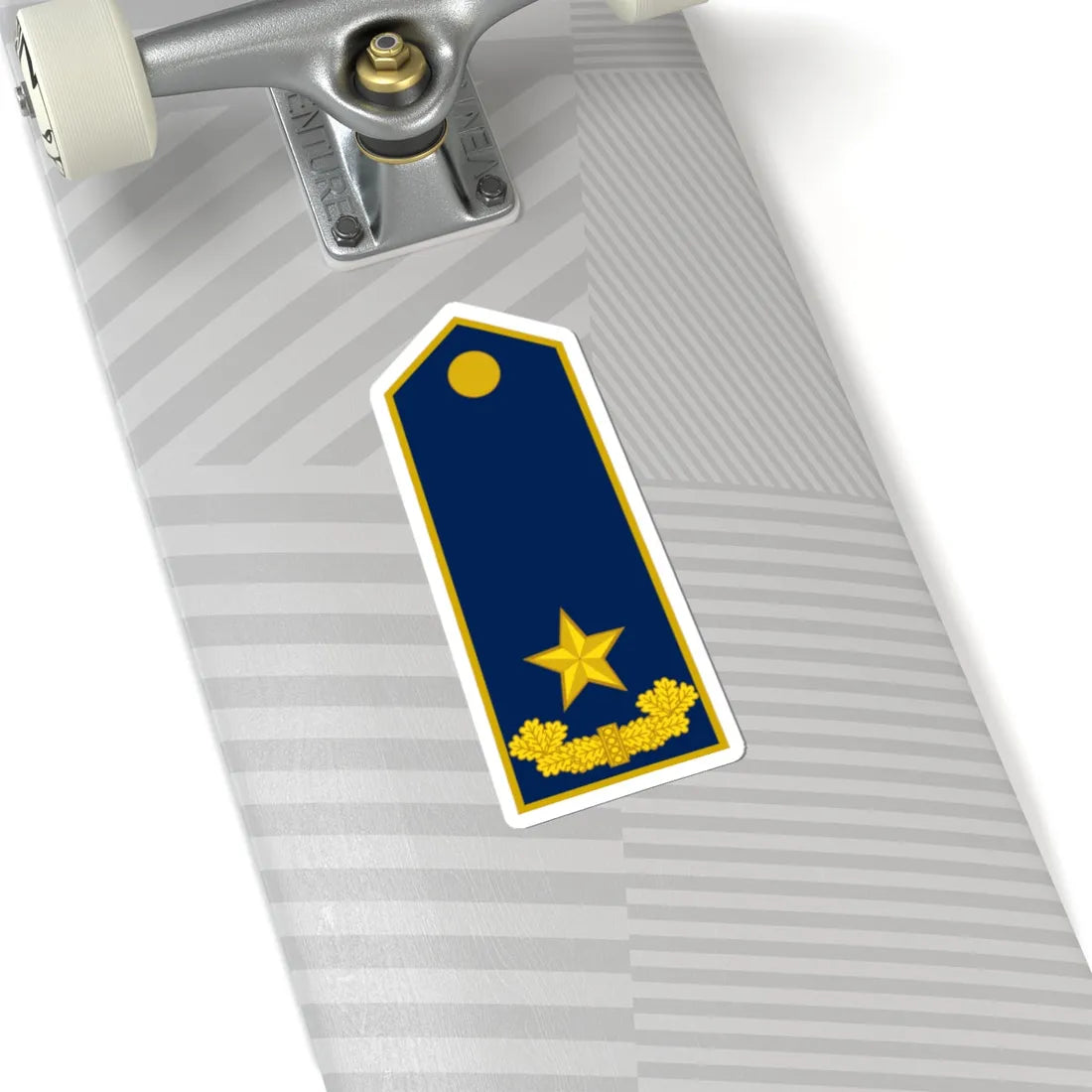 ALB Airforce OF 6 (Albania) (Military Rank) STICKER Vinyl Kiss-Cut Decal - The Sticker Space