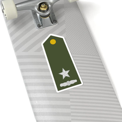 ALB Army OF 1a (Albania) (Military Rank) STICKER Vinyl Kiss-Cut Decal - The Sticker Space
