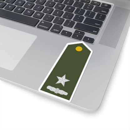 ALB Army OF 1a (Albania) (Military Rank) STICKER Vinyl Kiss-Cut Decal - The Sticker Space