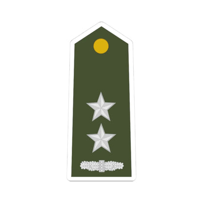 ALB Army OF 1b (Albania) (Military Rank) STICKER Vinyl Kiss-Cut Decal 3 Inch White - The Sticker Space