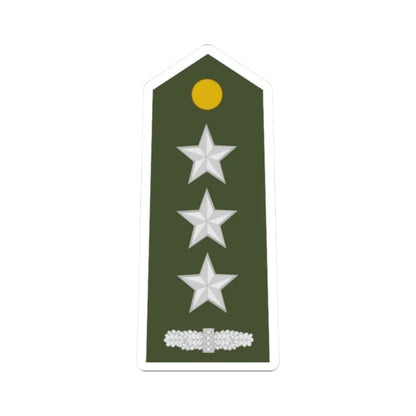 ALB Army OF 2 (Albania) (Military Rank) STICKER Vinyl Kiss-Cut Decal 2 Inch White - The Sticker Space