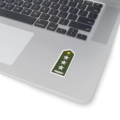 ALB Army OF 2 (Albania) (Military Rank) STICKER Vinyl Kiss-Cut Decal - The Sticker Space
