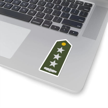 ALB Army OF 2 (Albania) (Military Rank) STICKER Vinyl Kiss-Cut Decal - The Sticker Space