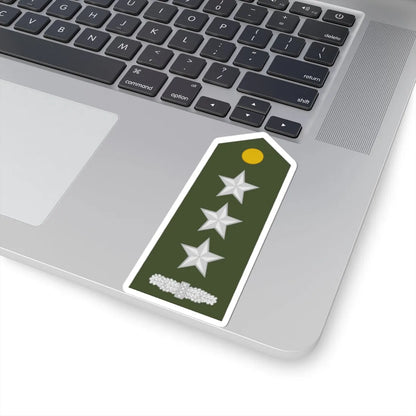ALB Army OF 2 (Albania) (Military Rank) STICKER Vinyl Kiss-Cut Decal - The Sticker Space
