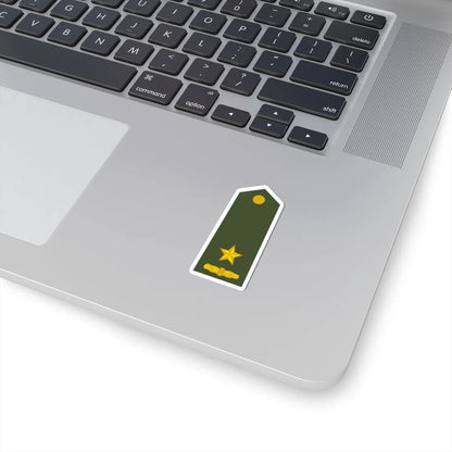 ALB Army OF 3 (Albania) (Military Rank) STICKER Vinyl Kiss-Cut Decal - The Sticker Space