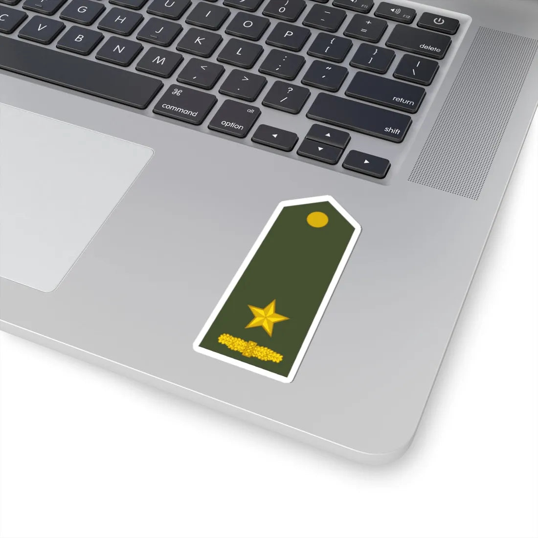 ALB Army OF 3 (Albania) (Military Rank) STICKER Vinyl Kiss-Cut Decal - The Sticker Space