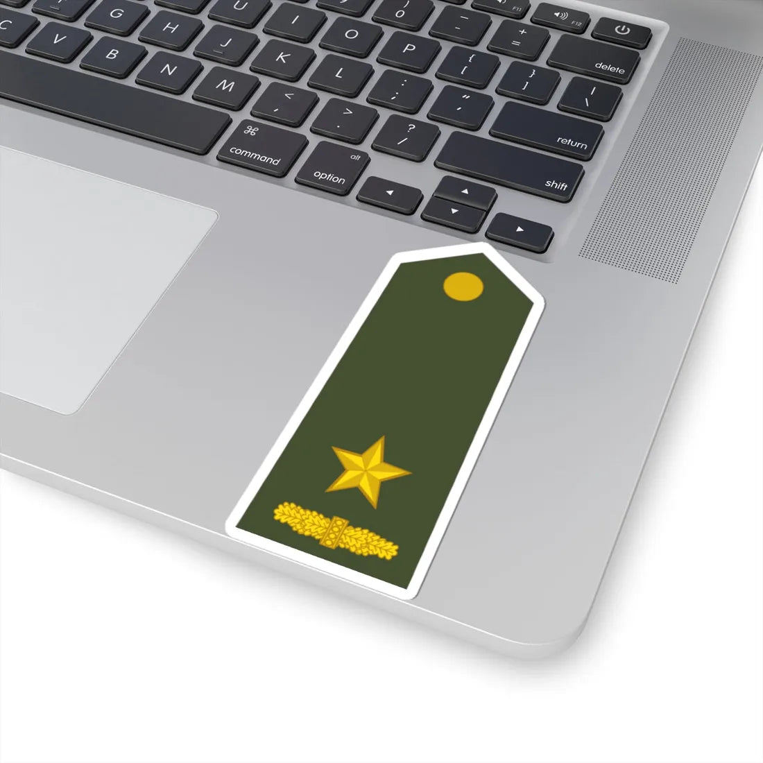 ALB Army OF 3 (Albania) (Military Rank) STICKER Vinyl Kiss-Cut Decal - The Sticker Space