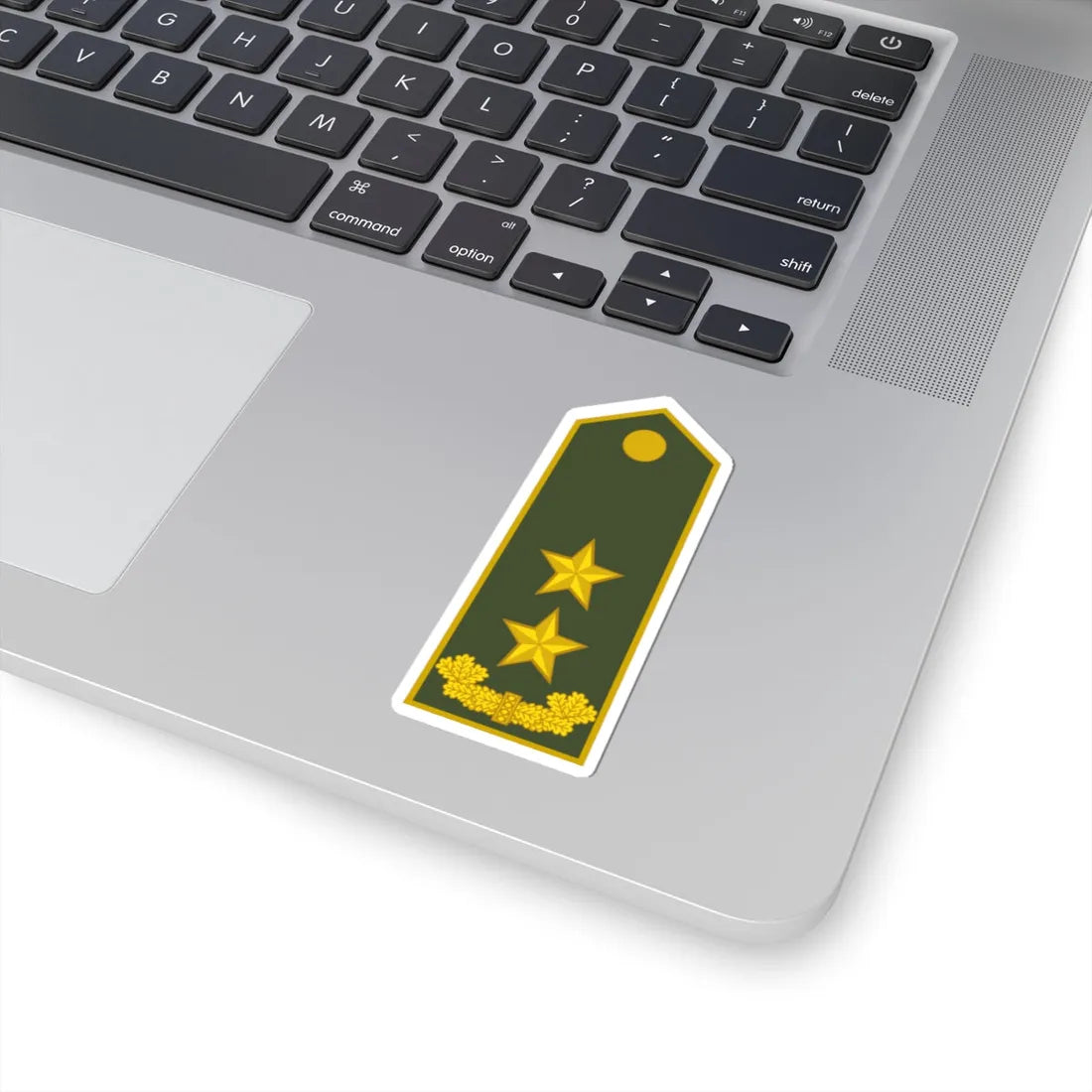 ALB Army OF 7 (Albania) (Military Rank) STICKER Vinyl Kiss-Cut Decal - The Sticker Space