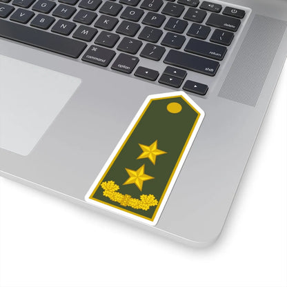 ALB Army OF 7 (Albania) (Military Rank) STICKER Vinyl Kiss-Cut Decal - The Sticker Space