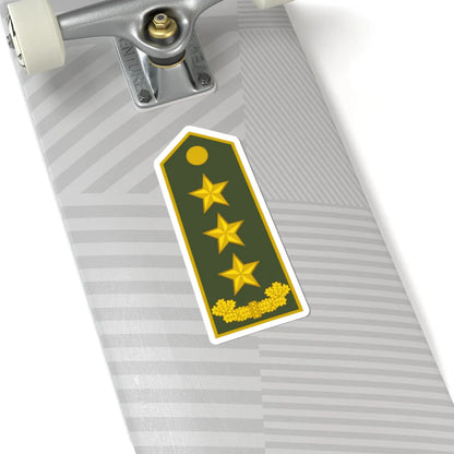 ALB Army OF 8 (Albania) (Military Rank) STICKER Vinyl Kiss-Cut Decal - The Sticker Space