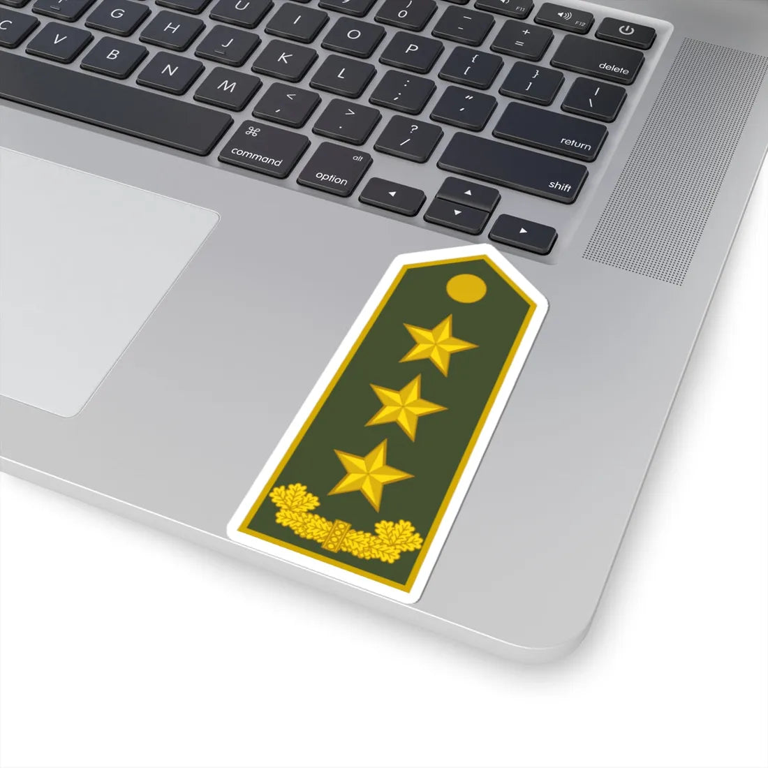 ALB Army OF 8 (Albania) (Military Rank) STICKER Vinyl Kiss-Cut Decal - The Sticker Space