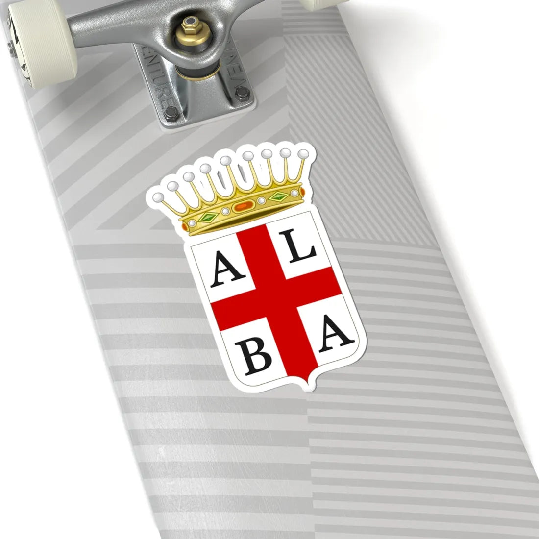 Alba Italia-Stemma (Italy) (Coat of Arms) STICKER Vinyl Kiss-Cut Decal - The Sticker Space