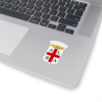 Alba Italia-Stemma (Italy) (Coat of Arms) STICKER Vinyl Kiss-Cut Decal - The Sticker Space