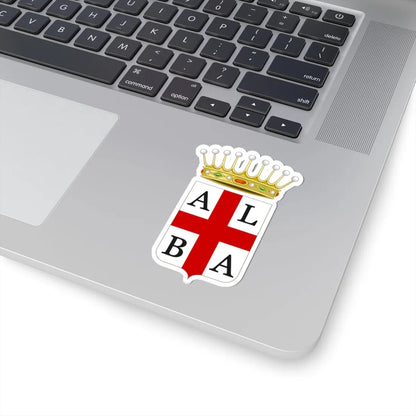 Alba Italia-Stemma (Italy) (Coat of Arms) STICKER Vinyl Kiss-Cut Decal - The Sticker Space