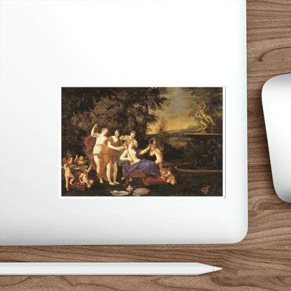 ALBANI, Francesco - Venus Attended by Nymphs and Cupids (Artwork) STICKER Vinyl Die-Cut Decal-The Sticker Space