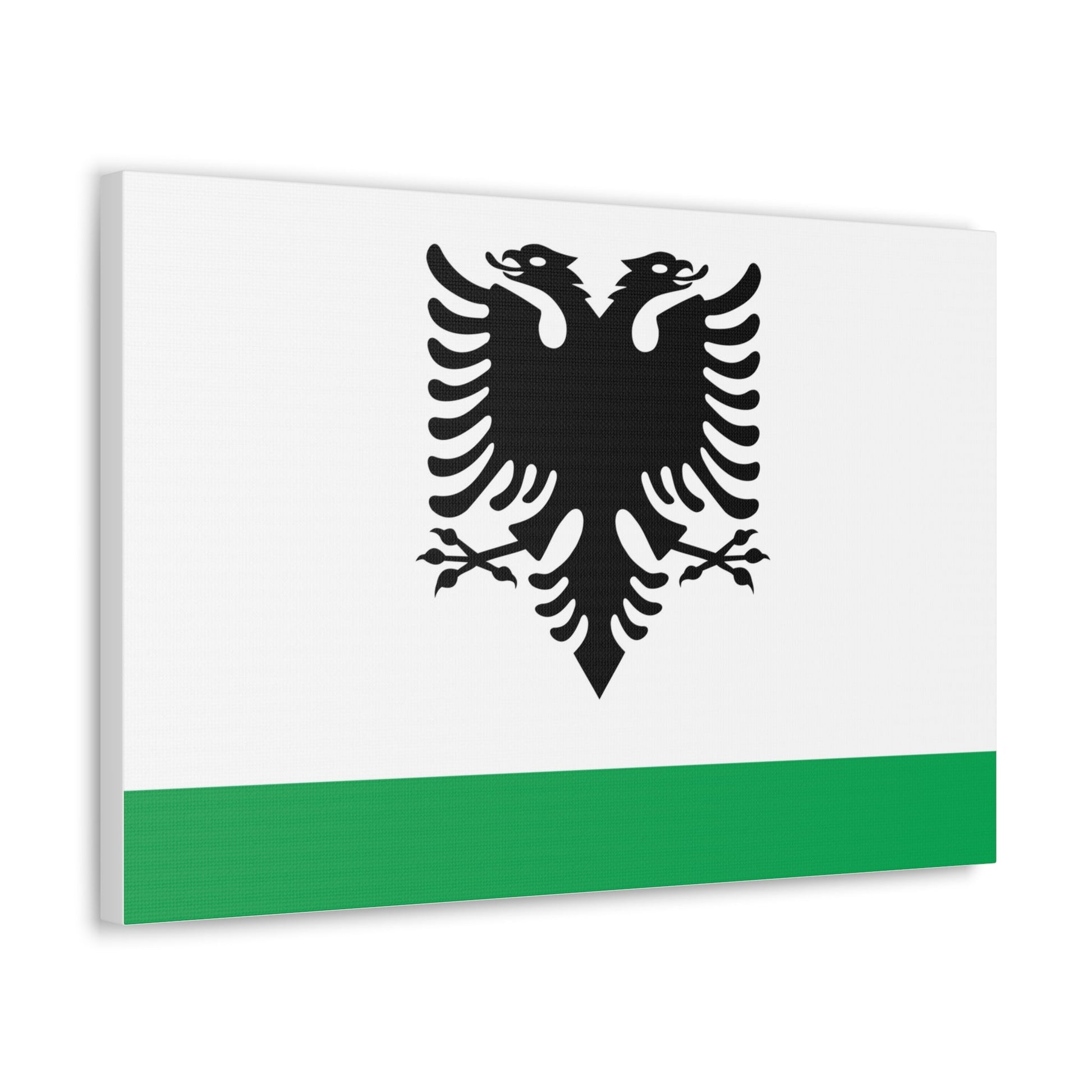 Albanian Coast Guard Ensign - Canvas Wall Art-The Sticker Space