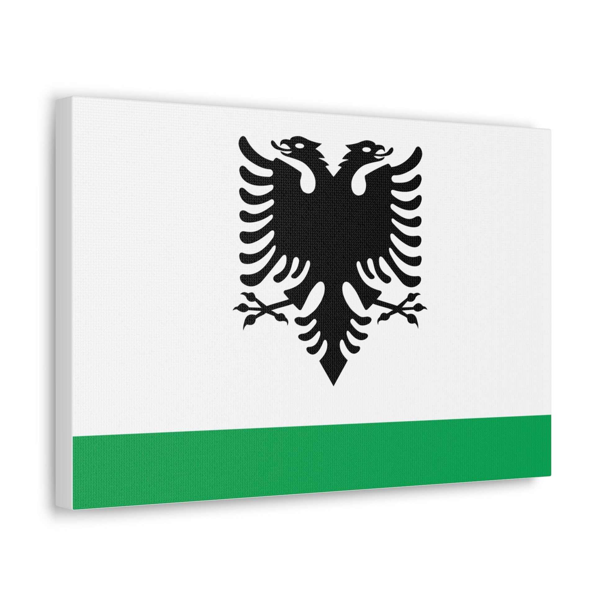 Albanian Coast Guard Ensign - Canvas Wall Art-The Sticker Space