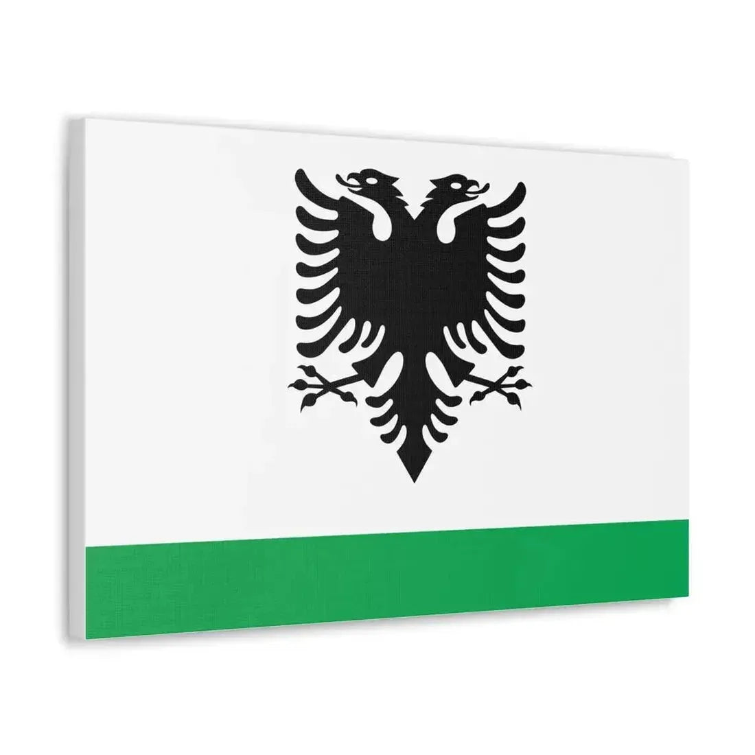 Albanian Coast Guard Ensign - Canvas Wall Art - The Sticker Space