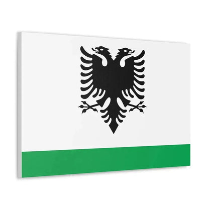 Albanian Coast Guard Ensign - Canvas Wall Art - The Sticker Space
