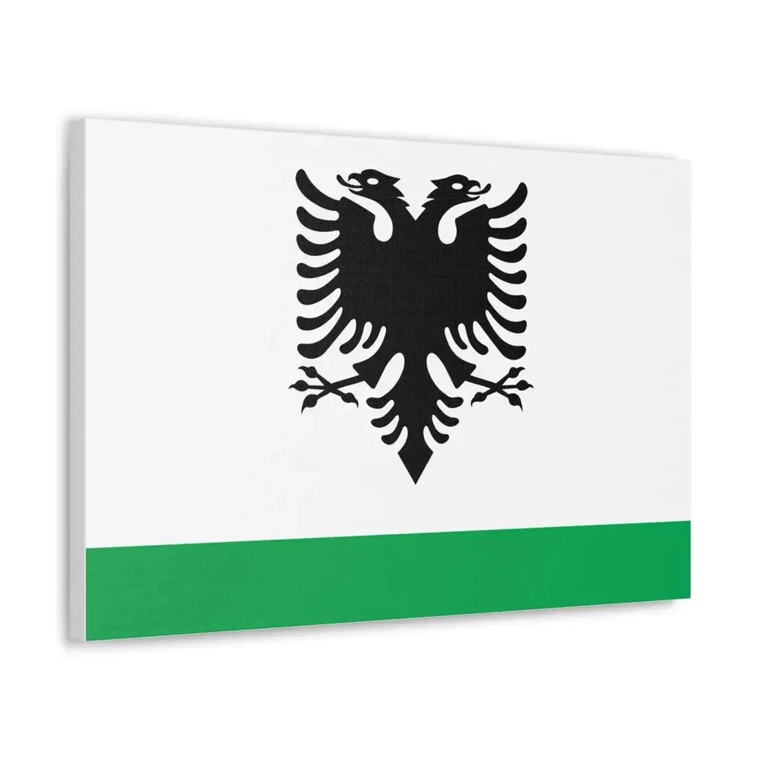 Albanian Coast Guard Ensign - Canvas Wall Art - The Sticker Space