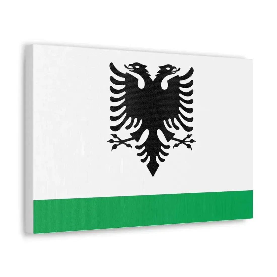 Albanian Coast Guard Ensign - Canvas Wall Art - The Sticker Space