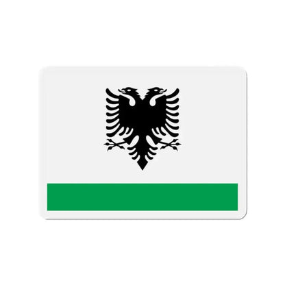 Albanian Coast Guard Ensign - Refrigerator Magnet 2 Inch - The Sticker Space