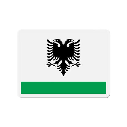 Albanian Coast Guard Ensign - Refrigerator Magnet 2 Inch - The Sticker Space