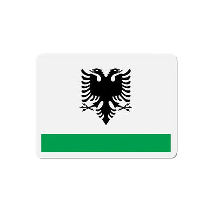 Albanian Coast Guard Ensign - Refrigerator Magnet - The Sticker Space