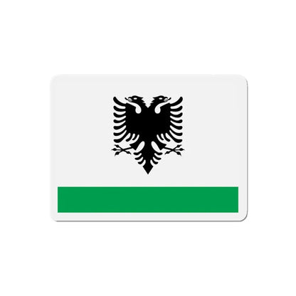 Albanian Coast Guard Ensign - Refrigerator Magnet - The Sticker Space