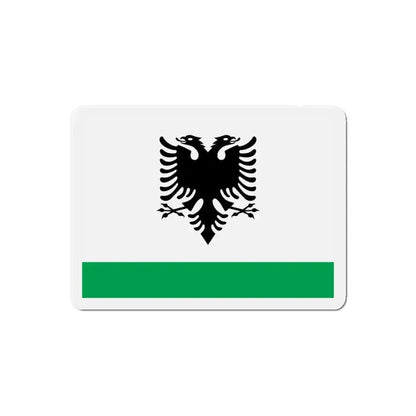 Albanian Coast Guard Ensign - Refrigerator Magnet - The Sticker Space