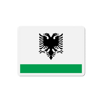 Albanian Coast Guard Ensign - Refrigerator Magnet - The Sticker Space