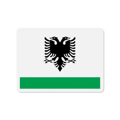 Albanian Coast Guard Ensign - Refrigerator Magnet - The Sticker Space