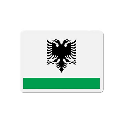 Albanian Coast Guard Ensign - Refrigerator Magnet - The Sticker Space