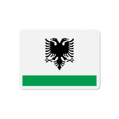 Albanian Coast Guard Ensign - Refrigerator Magnet - The Sticker Space