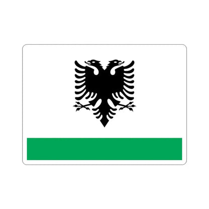 Albanian Coast Guard Ensign STICKER Vinyl Die-Cut Decal 2 Inch - The Sticker Space