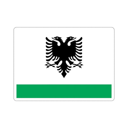 Albanian Coast Guard Ensign STICKER Vinyl Die-Cut Decal 3 Inch - The Sticker Space